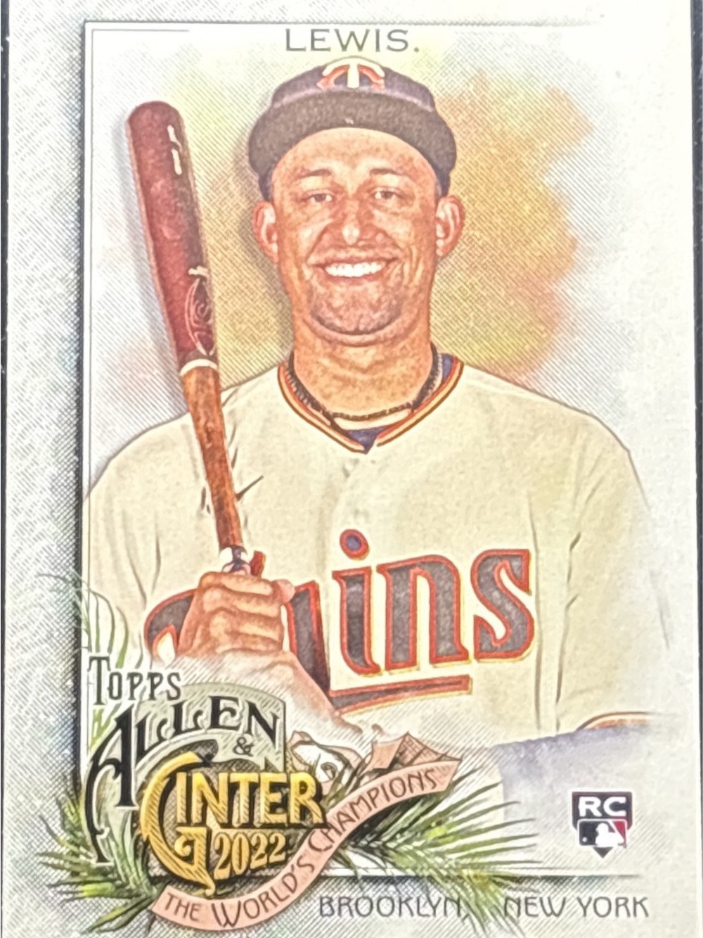 Topps Allen & Ginter 2022 Twins Rookie Baseball Card